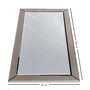 Hanah Home Espejo A330D Plata